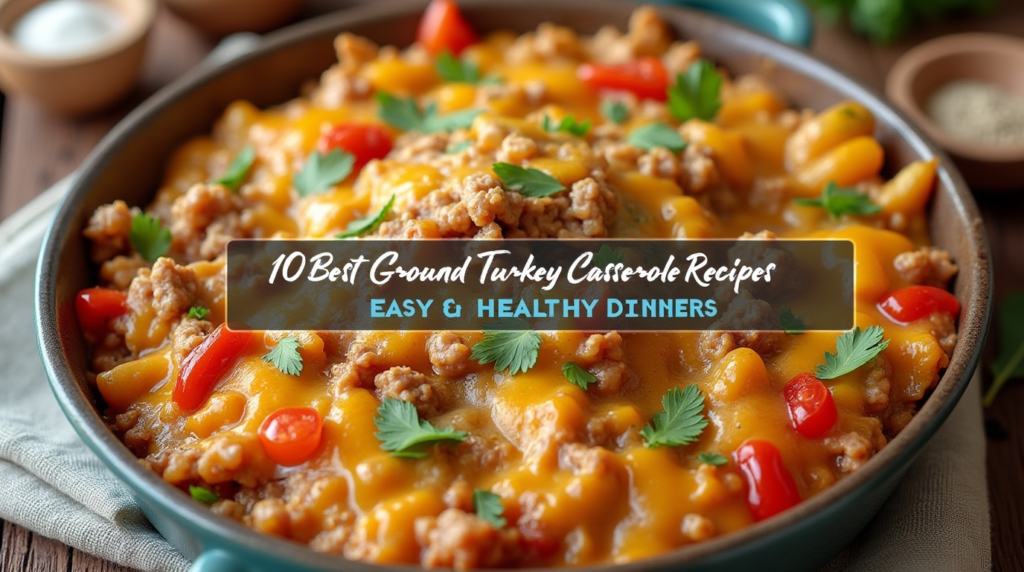 Ground Turkey Casseroley