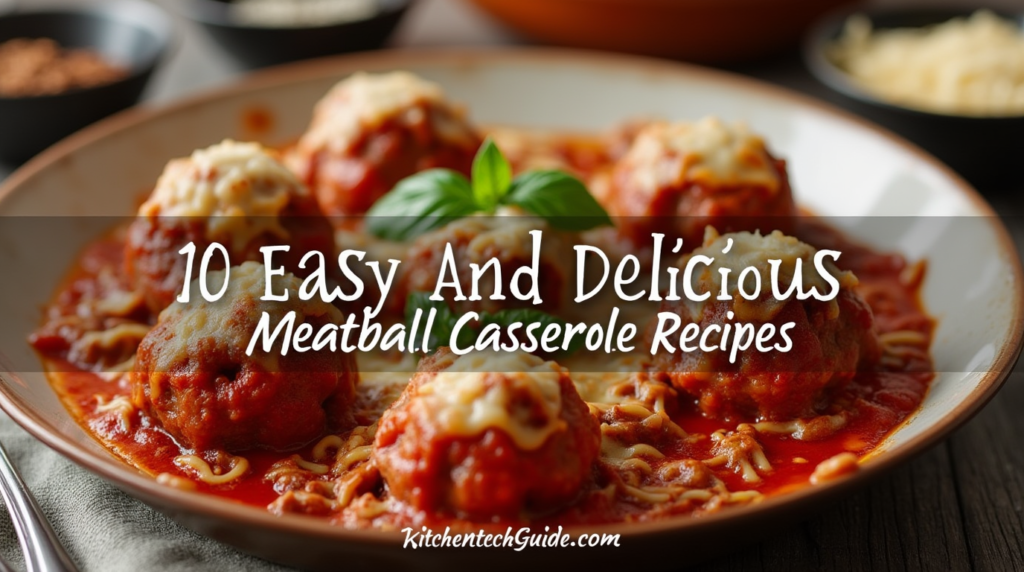 Meatball Casserole Recipes