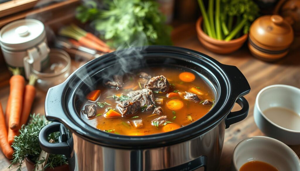 Crockpot Bone Broth